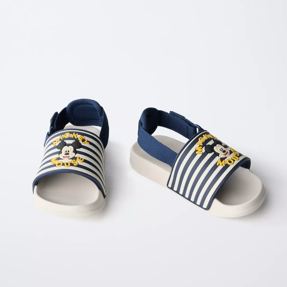 ZARA KIDS MICKEY MOUSE SLIDES